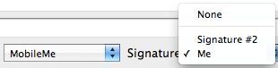 Choose Signature