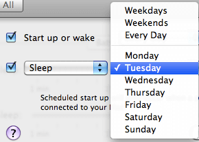 Schedule Days