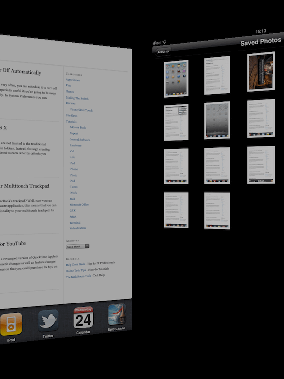 Switching between Open Apps using Multitasking in iPad iOS 4.2.PNG
