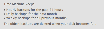 Time Machine Details