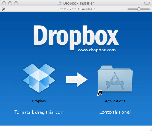 Drag To Applications Folder