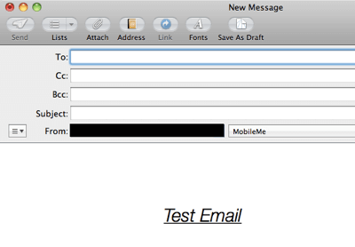 Example Email