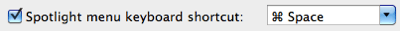 Spotlight Shortcut