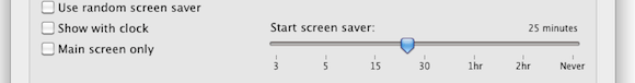 Setting the Start Screen Saver Slider.png