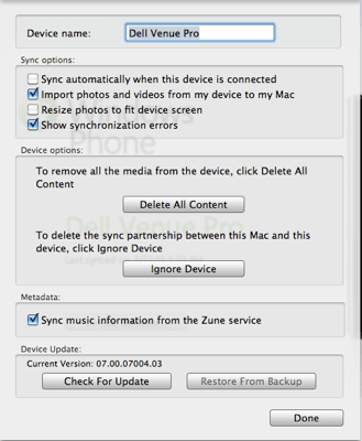 4 Preferences Window