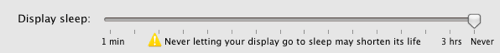 Display Sleep