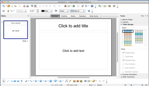Open Office Presentation