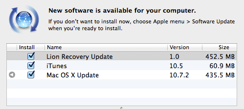 Mac Install Software Update