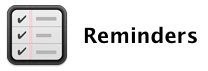 Reminders