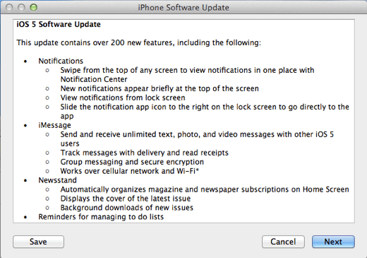 IOS 5