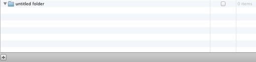 Safari Untitled Bookmark Folder