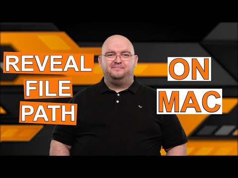 HOW TO REVEAL THE PATH OF A FILE: On macOS