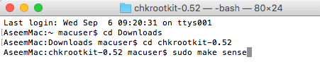chrootkit directory