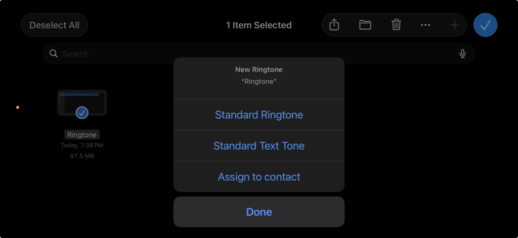 pick ringtone - Switching To Mac Pick the ringtone type you want to replace