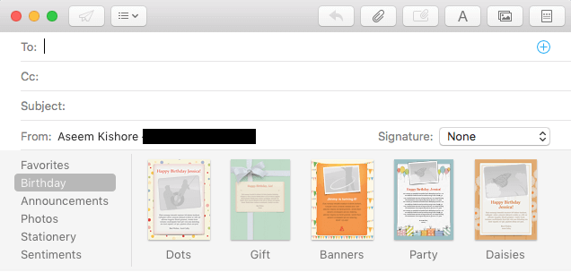 How To Customize Your Stationery In Apple Mail