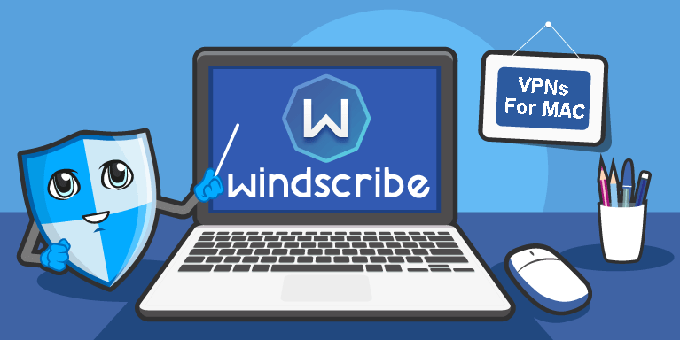 Windscribe app ad