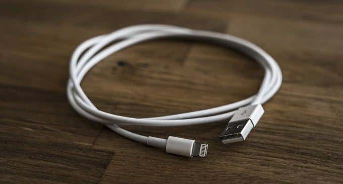 Apple charging cable 