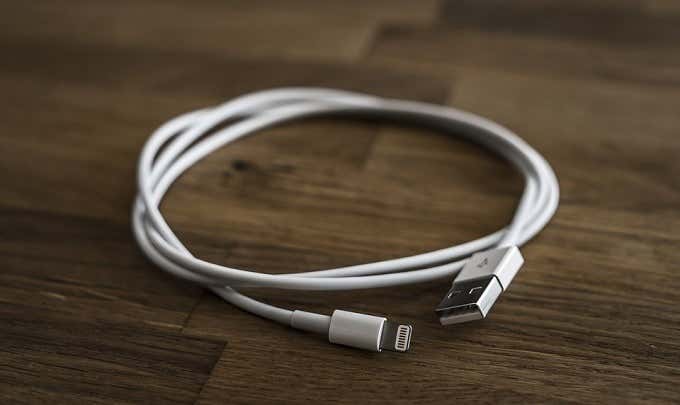 Mac Lightning cable