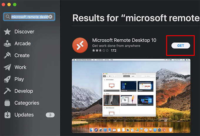 Microsoft Remote Desktop in App Store