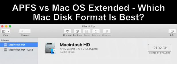 APFS vs Mac OS Extended - Which Mac Disk Format Is Best?