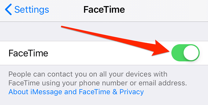 facetime login an error occured during activation