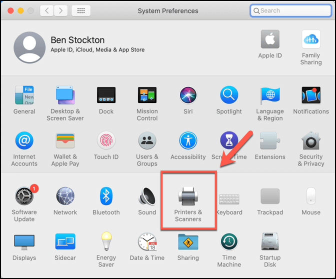 how to connect to printer on macbook