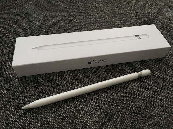 Apple Pencil and box