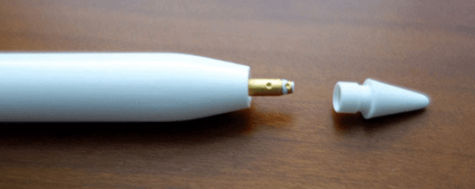 Pencil with nib removed 