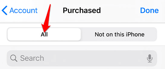 remove purchases from app store