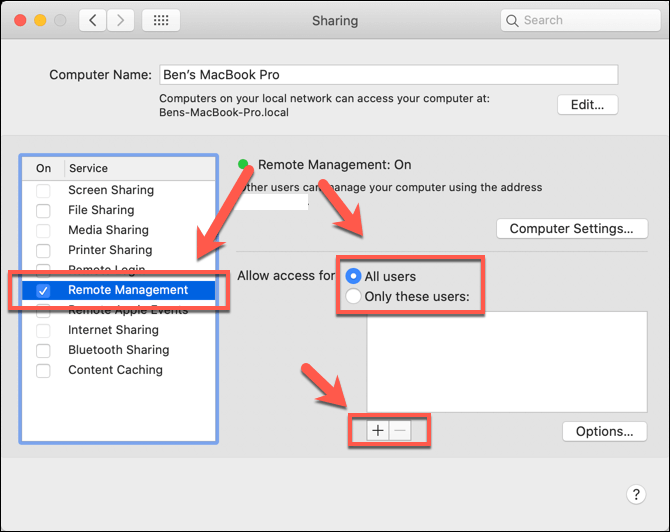 remote control for mac computer