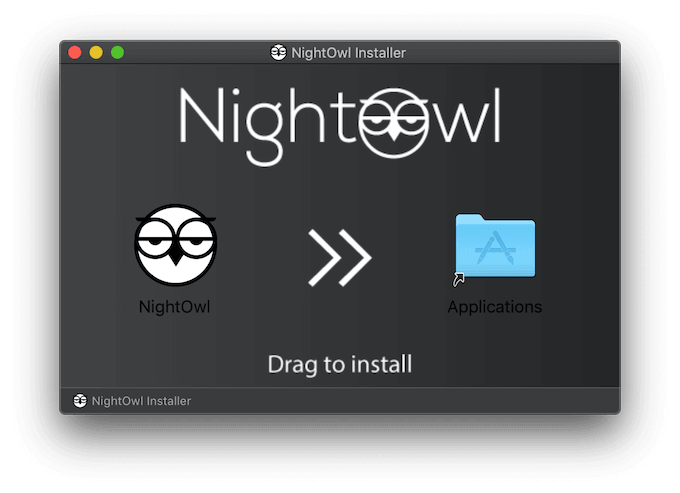 Night Owl installer window