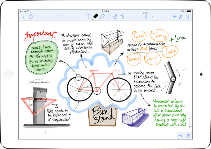 Notability app 