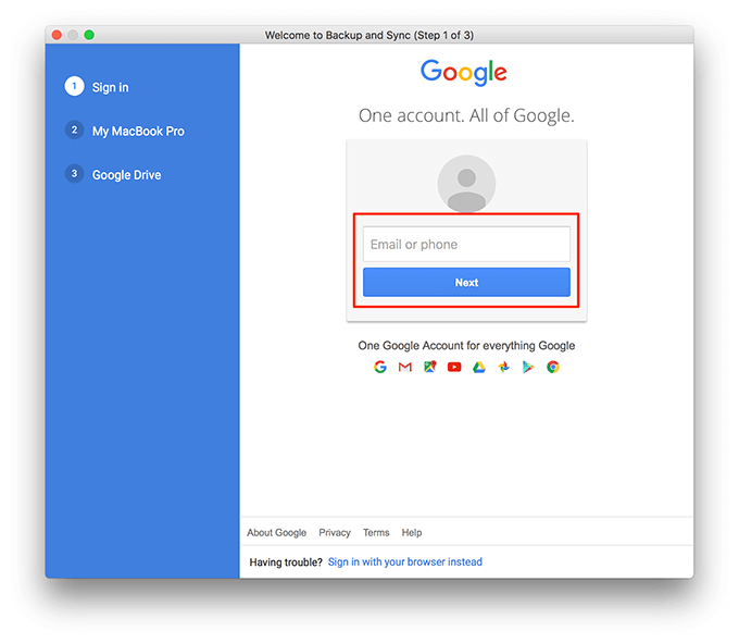 does exist google photo for mac