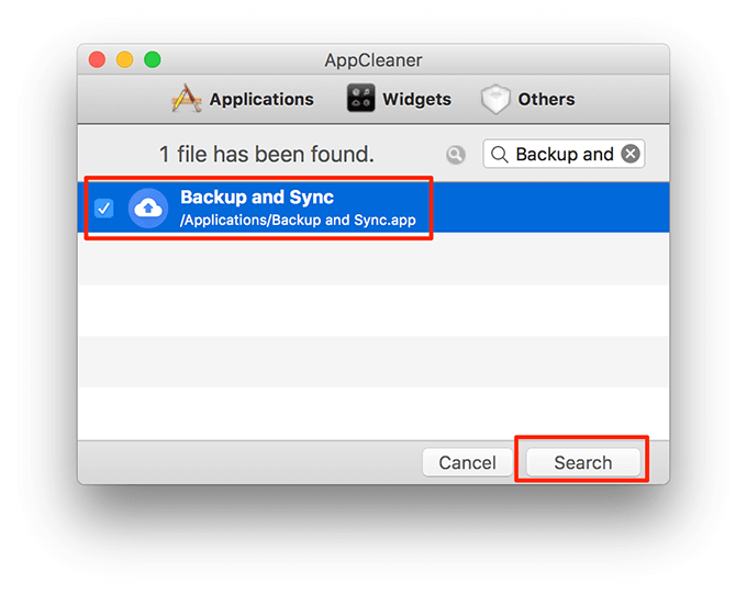 quit backup and sync google drive