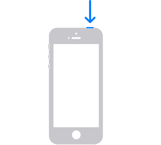 Power button on iPhone 