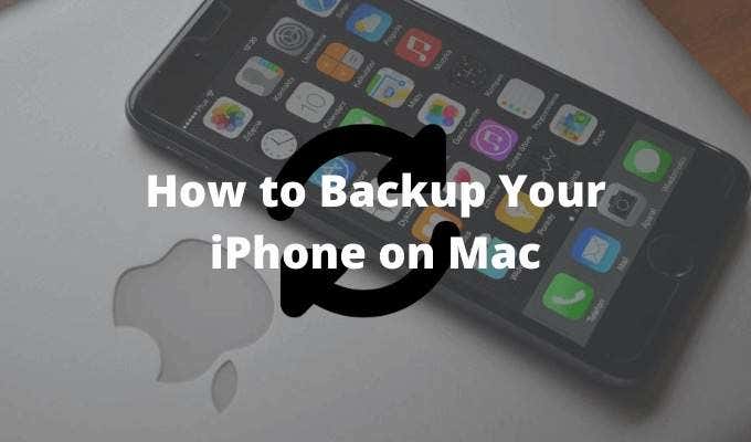 How to Backup Your iPhone on Mac