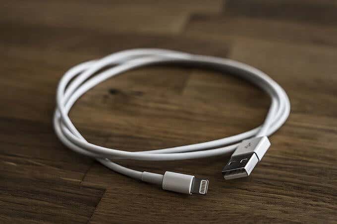 Apple Lightning cable 