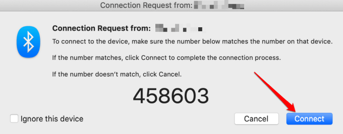 Connect prompt 
