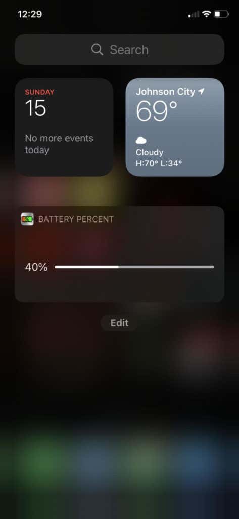 Battery Percent app 