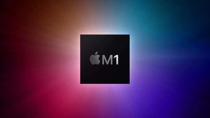 An Apple M1 chip 