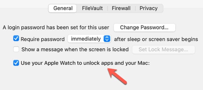 Use your Apple Watch to unlock app and your Mac selected 