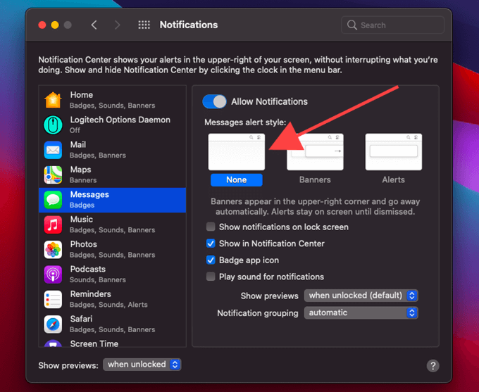 How to Mute Messages on Mac image 3