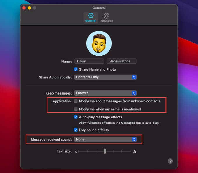 How to Mute Messages on Mac image 5