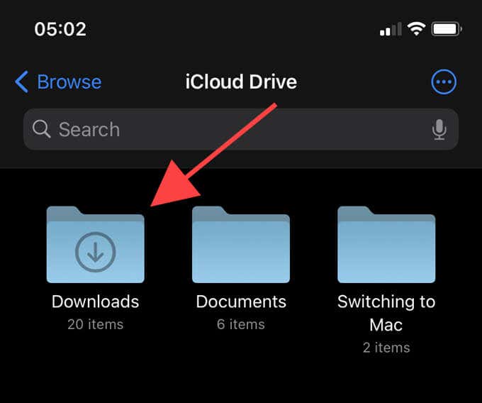 How to Find Downloaded Files on iPhone or iPad image 3