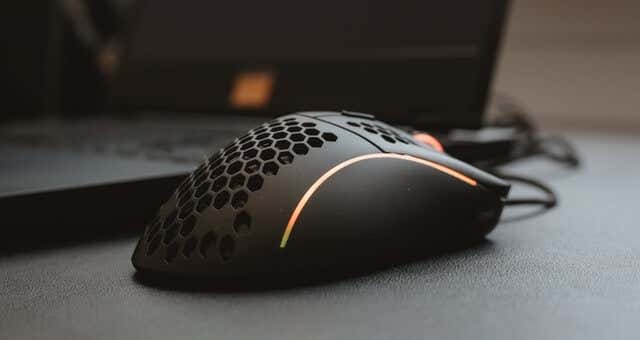 A gaming mouse 