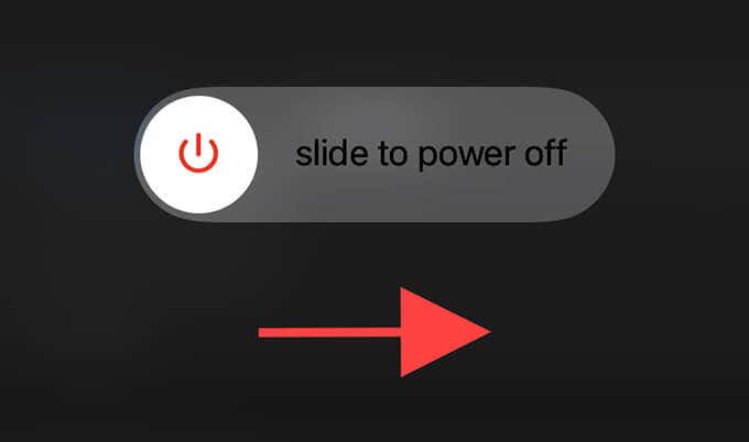 Power icon slide
