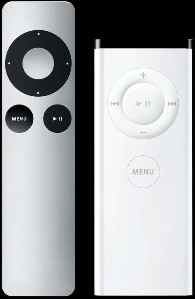 A pair of Apple Remotes 
