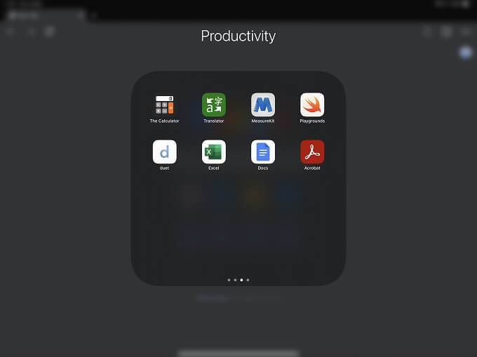 Productivity apps