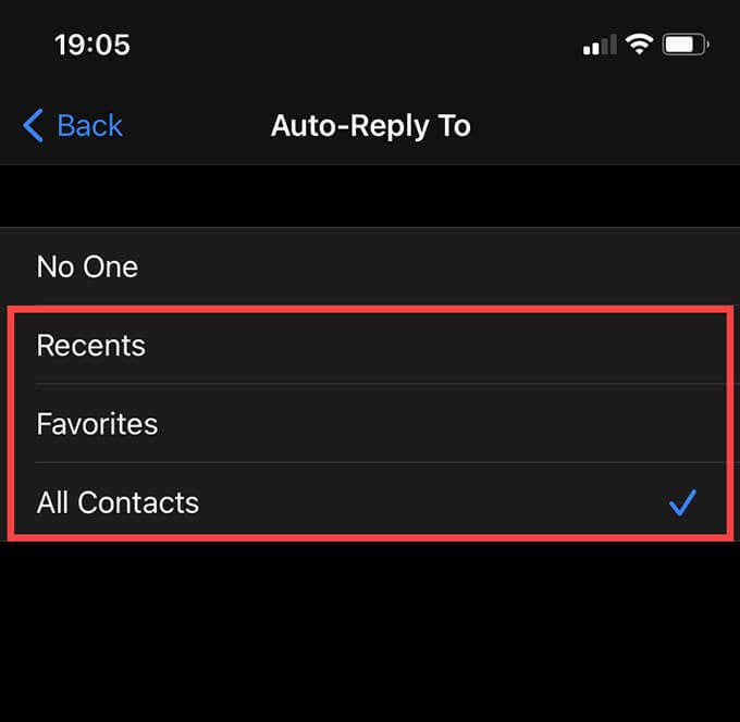 How to Setup Automatic Text Message Replies on iPhone image 5