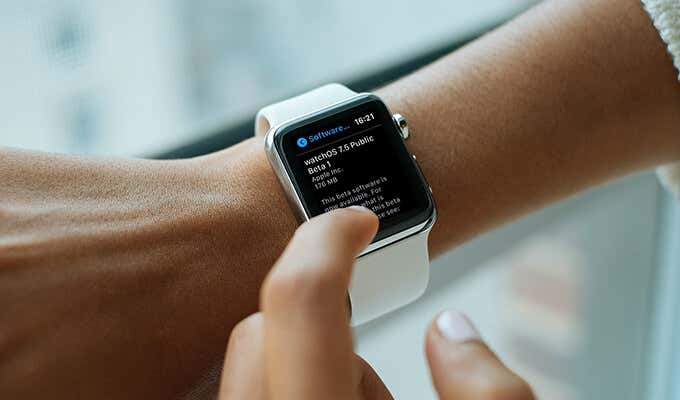 Apple Watch stuck on update